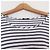 Autre Marque Camiseta ancha de algodón y lino Denham Negro - vista 3