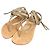 Autre Marque Sandali in pelle con lacci Caminando Beige