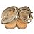 Autre Marque Sandali in pelle con lacci Caminando Beige - vista 4