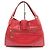 Autre Marque Borsa a mano in coccodrillo COCOCELUX GOLD Rosso - vista 3