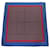 Timeless Chanel Seidenschal Rot Blau