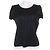 Issey Miyake T-shirt PLEATS PLEASE PP41-JK793 Negro