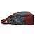 Christian Dior Trotter Canvas Leder Handtasche Blau Bordeaux Marineblau - Ansicht 6