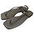 Autre Marque CAMINANDO Leather Square Toe Strap Sandals Brown
