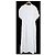 Autre Marque Vestido Largo Botánico de Algodón Ebure Blanco - vista 2