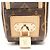 Borsa a Spalla Mini Trocadero Perforata Monogramma Louis Vuitton 2006 Marrone - vista 13
