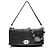 Borsa a Spalla in Nappa Matelassé Miu Miu con Cristalli Nero