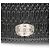 Borsa a Spalla in Nappa Matelassé Miu Miu con Cristalli Nero - vista 8