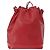 Noe Borsa Noé Louis Vuitton in pelle Epi grande Rosso - vista 2