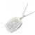 Autre Marque Collana in diamante PT900 PT850 Argento - vista 3
