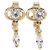 Autre Marque Set di Orecchini e Collana 2 in 1 Nina Ricci D'oro - vista 11