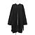 Cárdigan largo de lana en espiga Hermès Negro