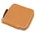 Porte-monnaie compact mini Azap en Epsom d'Hermès Doré  - vue 1