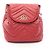 Gucci GG Marmont Leder Rucksack Rot