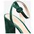 Gianvito Rossi Grüne Wildleder-Plateausandalen - Größe EU 38,5 - Ansicht 4
