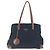 Prada Borsa a spalla in nylon Tessuto nero