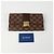 Louis Vuitton Cartera Larga Damier Sistina Castaño - vista 10