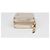 Miu Miu Pochette con zip con logo D'oro - vista 7