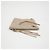 Balenciaga Clutch Media con Bordo Metallico Classico Marrone - vista 4