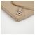 Balenciaga Clutch Media con Bordo Metallico Classico Marrone - vista 6