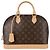 Louis Vuitton Alma PM Tote Bag Braun