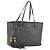Bamboo Bolsa de couro com tassel de bambu Gucci - Grande Marrom
