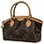 Borsa Tote Tivoli PM di Louis Vuitton Marrone