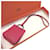 Hermès Pink Agneau Milo Keyring  - view 2