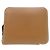 Billetera redonda Azap Compact Silkin Gold Hermès Castaño