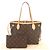 Louis Vuitton Neverfull PM Monogram Tote Bag Braun Monogramm - Ansicht 2