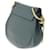 Chloé Chloe Drew in pelle e camoscio Small Blu - vista 4