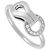 Anello Agraffe Cartier in oro bianco 18K