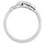 Anello Agraffe Cartier in oro bianco 18K - vista 3