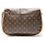 Borsa a Spalla Monogram Menilmontant MM di Louis Vuitton Marrone - vista 3