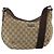 Borsa a Spalla GG Canvas Gucci Beige Oro 181092 Auth SW2067 D'oro