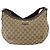 Borsa a Spalla GG Canvas Gucci Beige Oro 181092 Auth SW2067 D'oro - vista 13