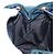 Céline Borsa a Spalla CELINE Circle in Nylon Pelle Blu Navy Oro Auth 156729 D'oro - vista 20
