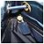 Céline Borsa a Spalla CELINE Circle in Nylon Pelle Blu Navy Oro Auth 156729 D'oro - vista 21
