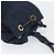 Céline Borsa a Spalla CELINE Circle in Nylon Pelle Blu Navy Oro Auth 156729 D'oro - vista 6