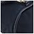 Céline Borsa a Spalla CELINE Circle in Nylon Pelle Blu Navy Oro Auth 156729 D'oro - vista 9