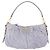 PRADA Borsa a Spalla Trapuntata in Pelle Fiore Oro Lavanda Auth 163520 D'oro - vista 13
