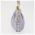 PRADA Borsa a Spalla Trapuntata in Pelle Fiore Oro Lavanda Auth 163520 D'oro - vista 3