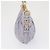 PRADA Borsa a Spalla Trapuntata in Pelle Fiore Oro Lavanda Auth 163520 D'oro - vista 4