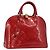 LOUIS VUITTON Borsa Alma PM Monogram Vernis Rosso Grunadine M91693 Auth 165861