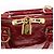 LOUIS VUITTON Borsa Alma PM Monogram Vernis Rosso Grunadine M91693 Auth 165861 - vista 17