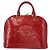 LOUIS VUITTON Borsa Alma PM Monogram Vernis Rosso Grunadine M91693 Auth 165861 - vista 2