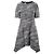 Stella Mc Cartney Vestido Mini Asimétrico de Tweed Stella McCartney Blanco