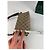Vintage Gucci Monogram Mini Tasche Beige Braun - Ansicht 12