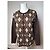Vintage Fendi Roma Cardigan / Wollpullover Braun Beige - Ansicht 11