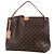 Borsa a Spalla Graceful MM di Louis Vuitton Marrone Rosa Monogramma